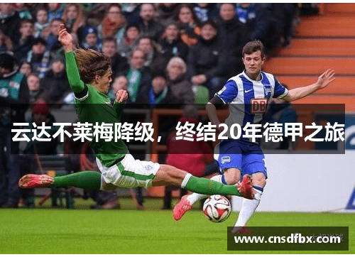 云达不莱梅降级，终结20年德甲之旅